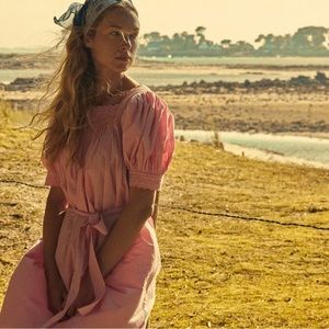 NWOT DÔEN Mignonette Dress in Rose Bloom, XS